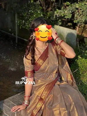 লামা সিল্ক শাড়ি