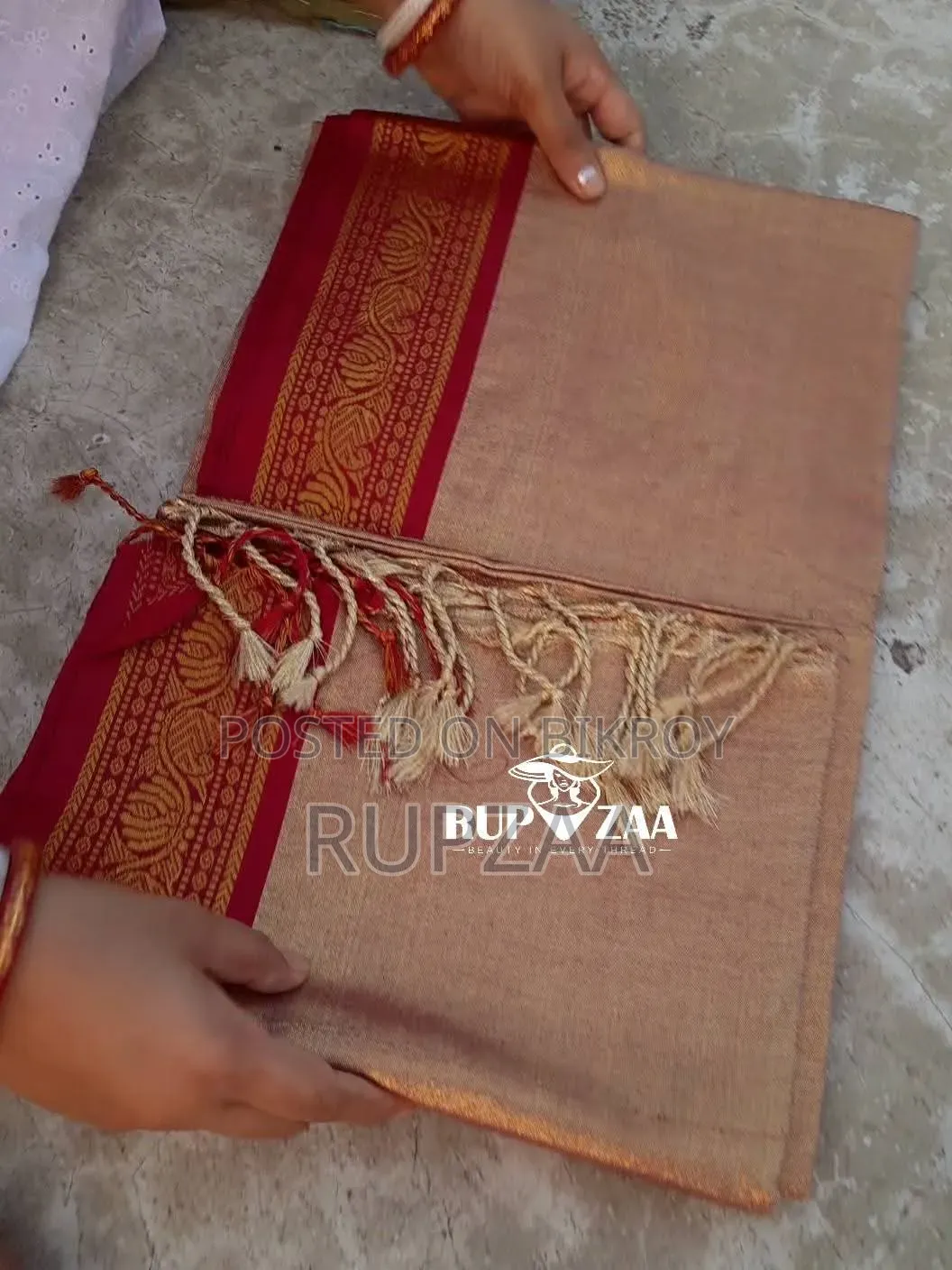 লামা সিল্ক শাড়ি
