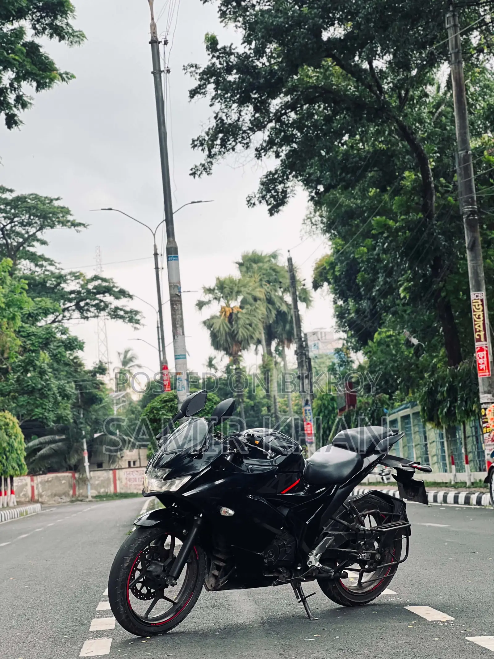 New Suzuki Gixxer SF 2021 Black