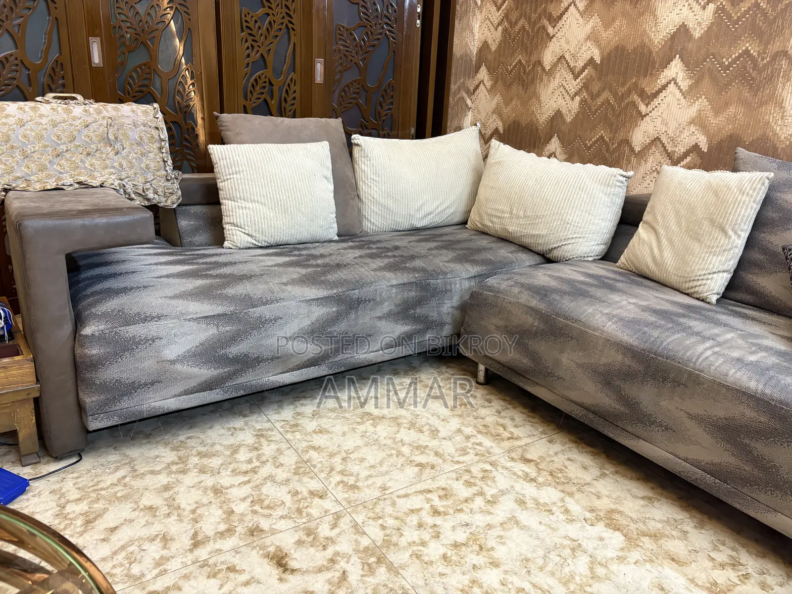 Luxury Modern L-Shaped Sofa