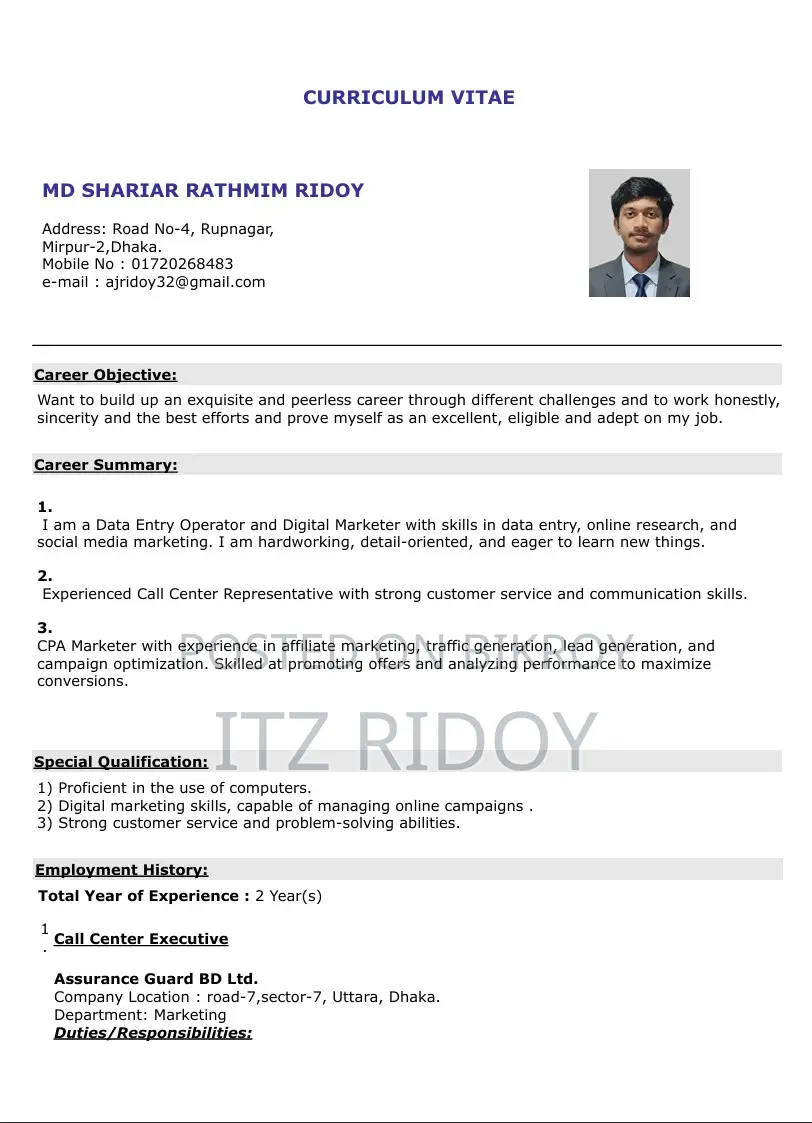 Tele-marketing Executive