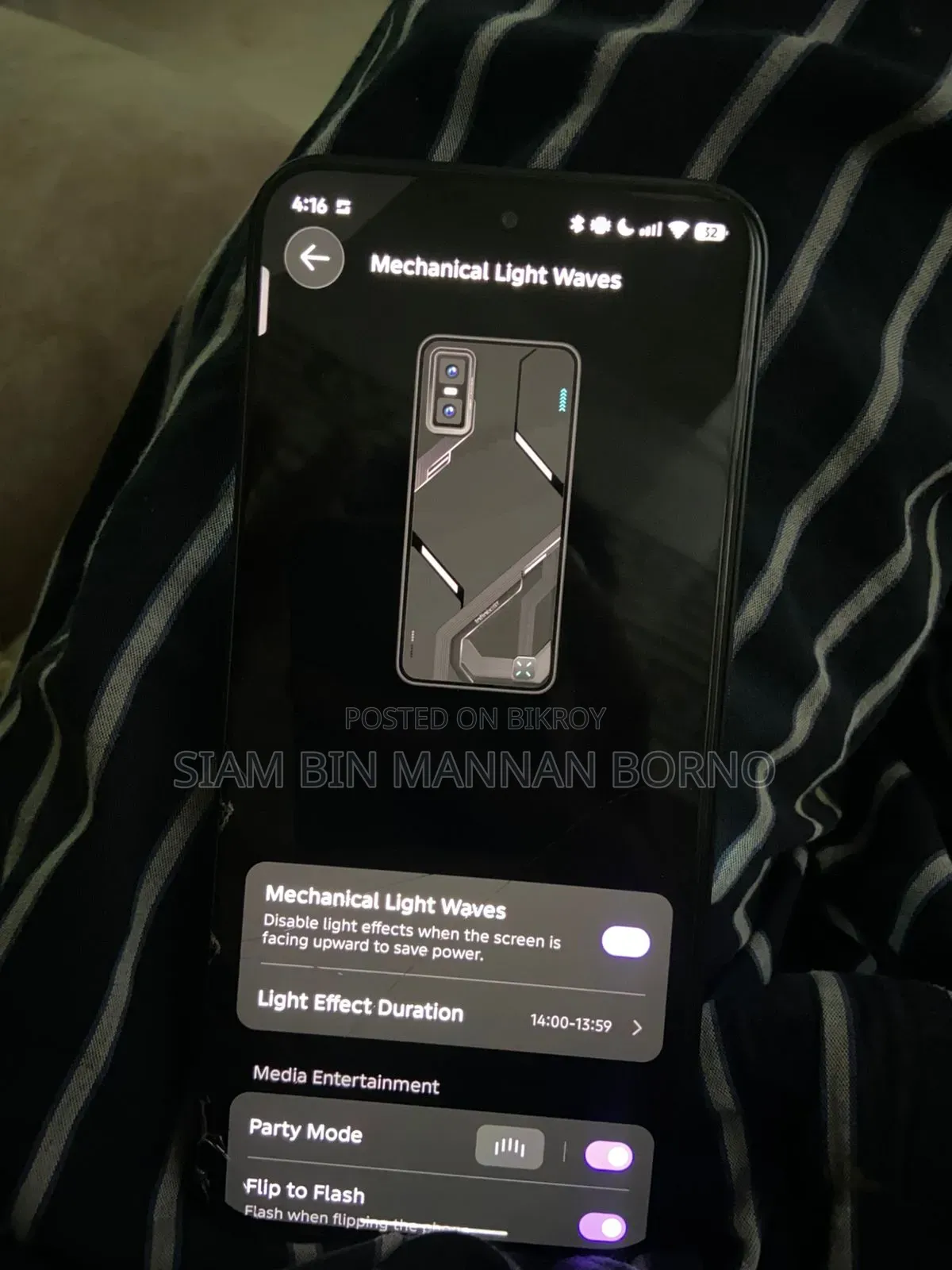 Infinix GT 30 5G 256 GB Green