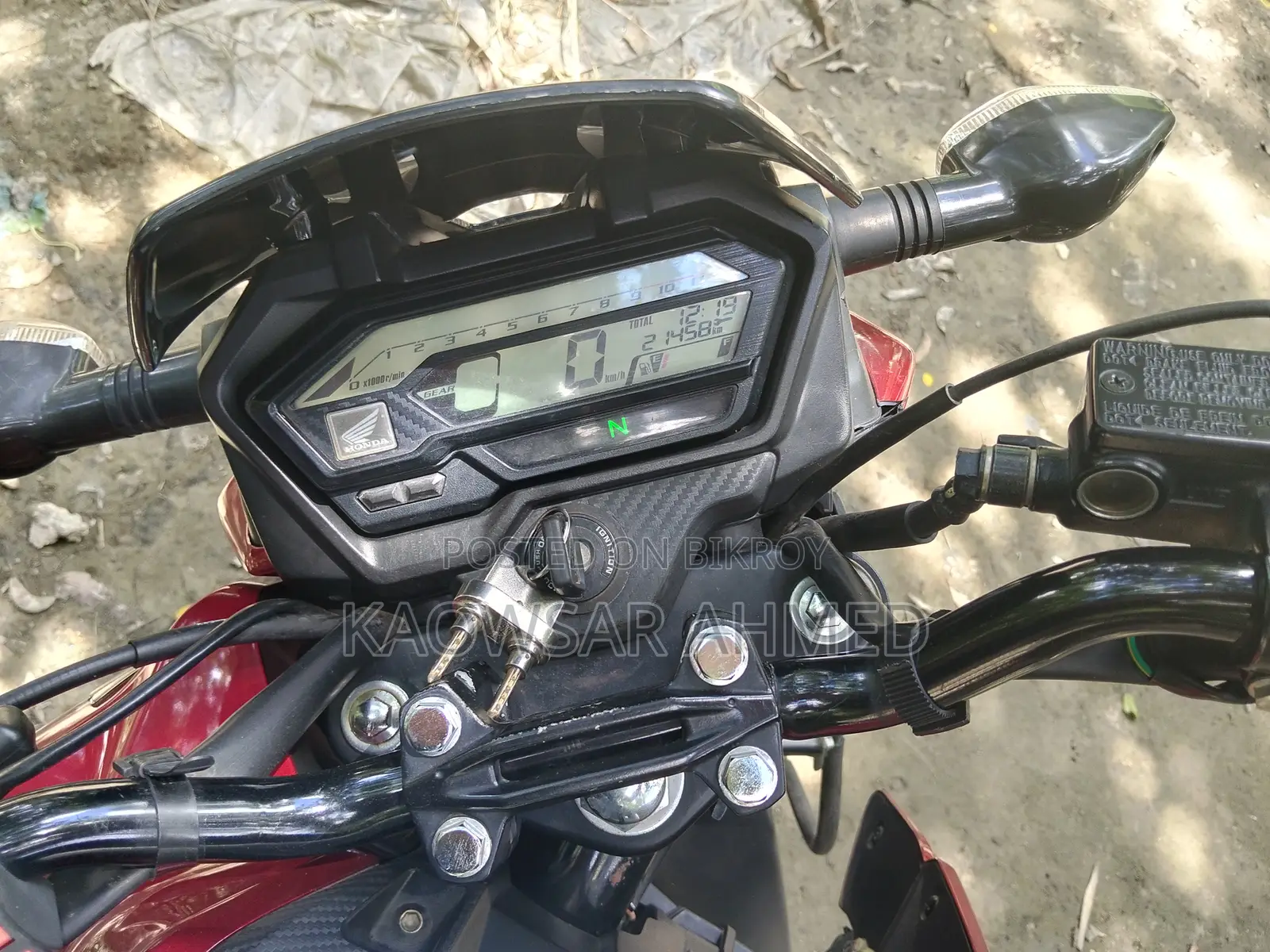 Honda X-Blade 160 2022 Red