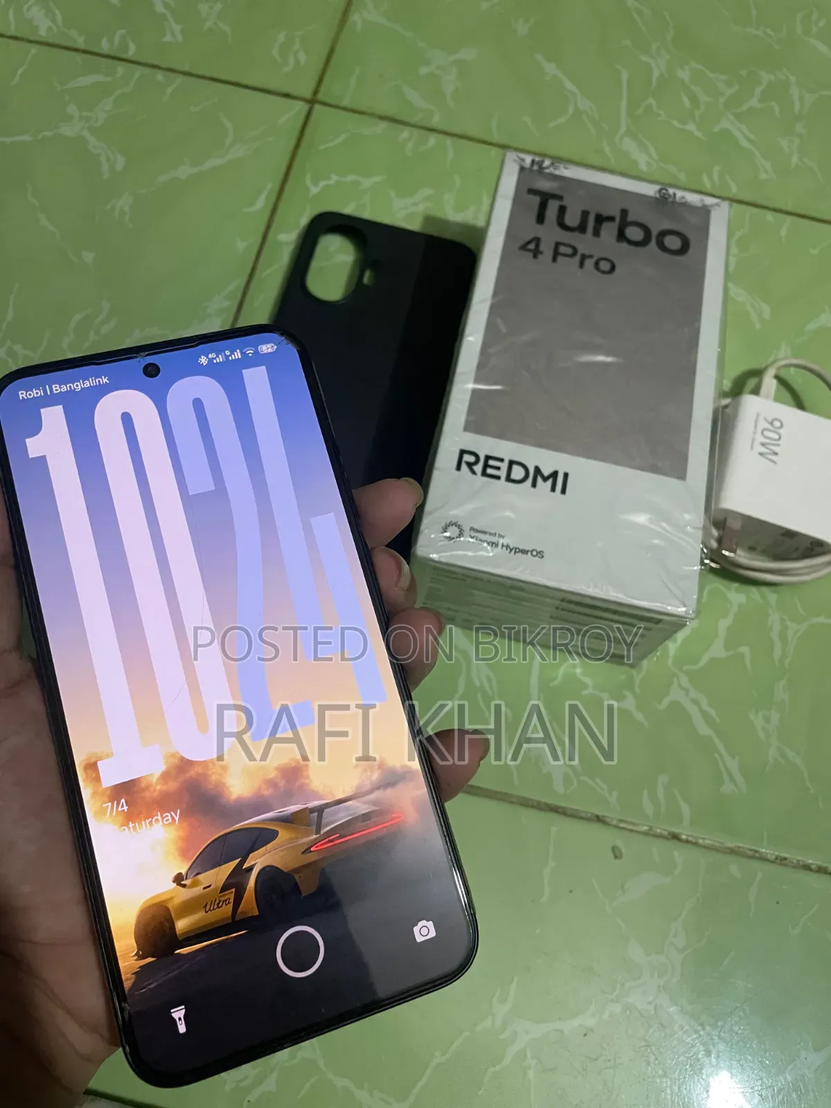 Xiaomi Redmi Turbo 4 Pro 256 GB Black
