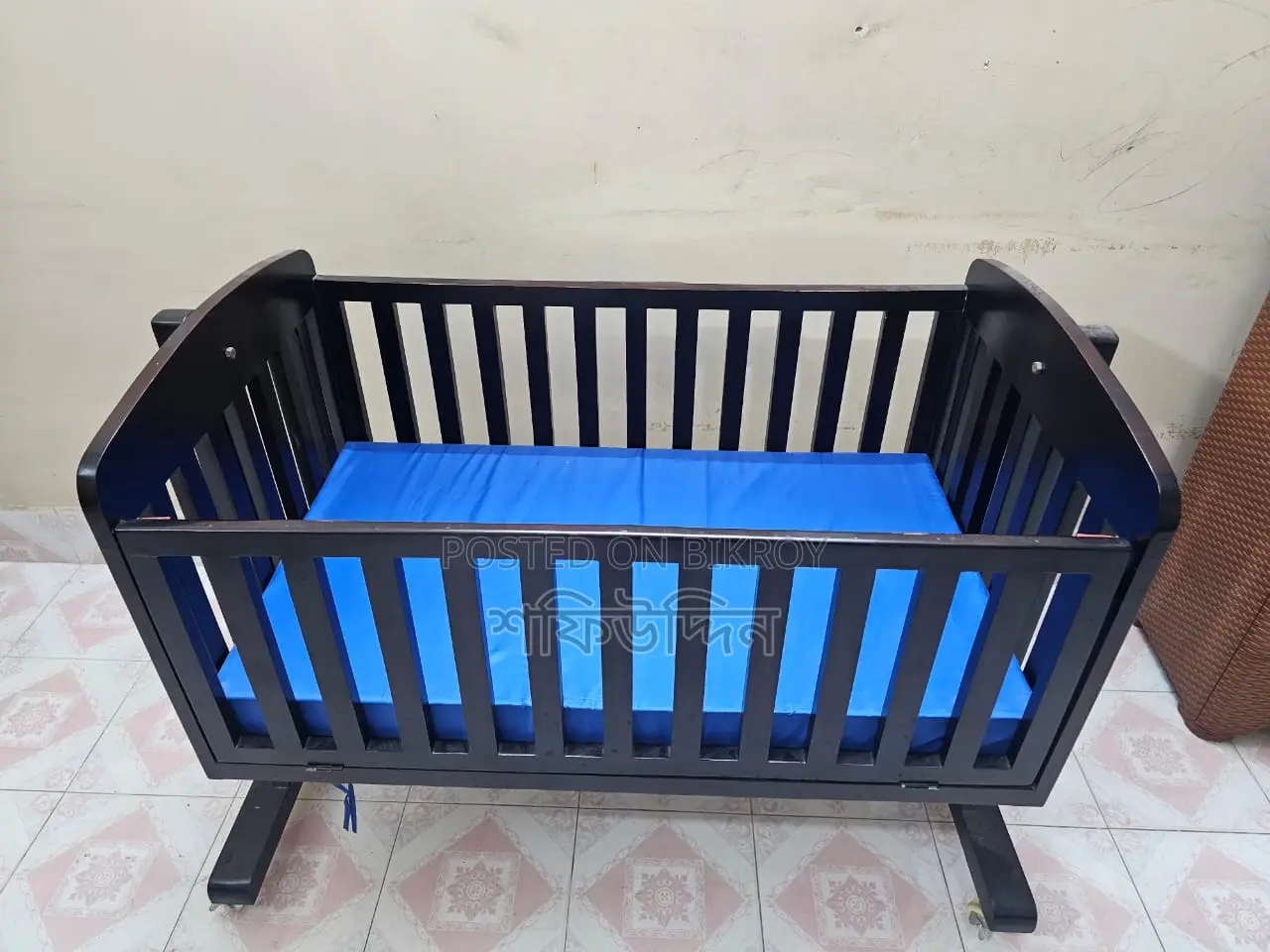 Wooden Baby Cot