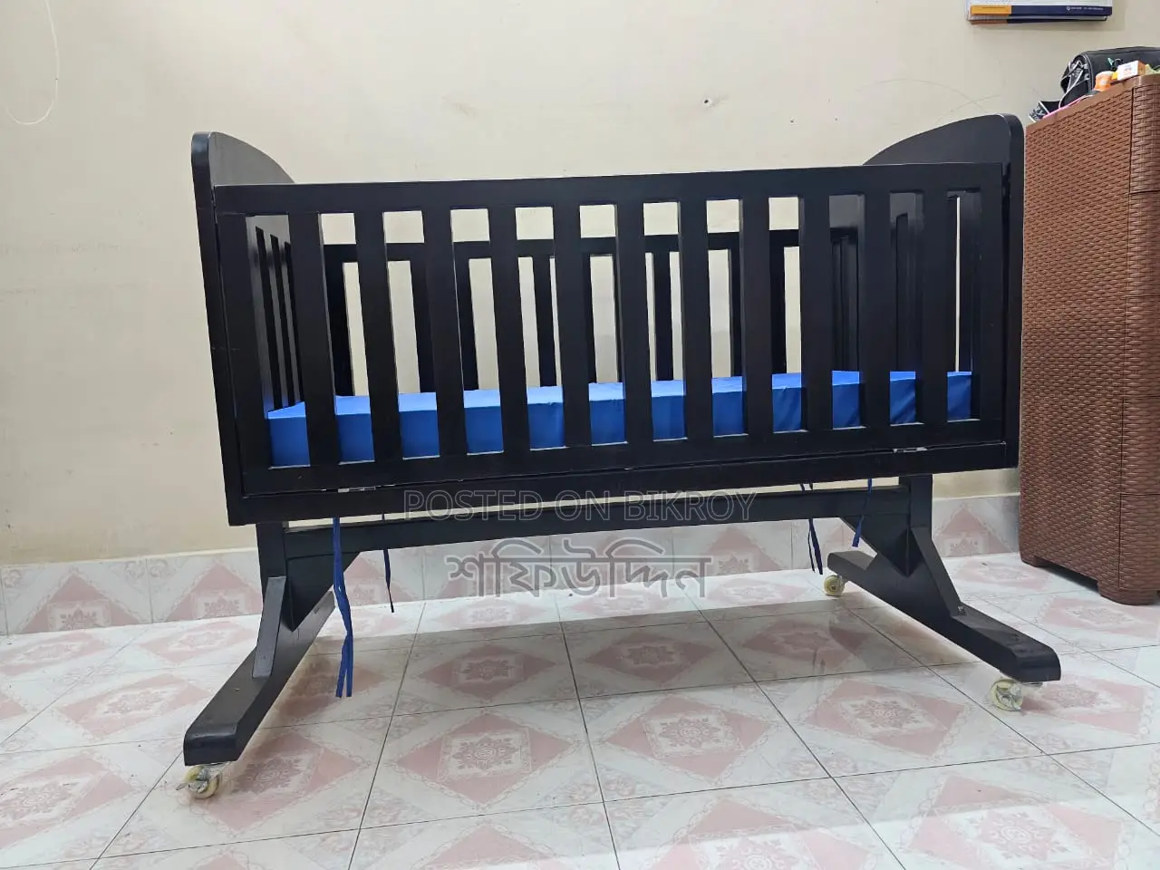 Wooden Baby Cot