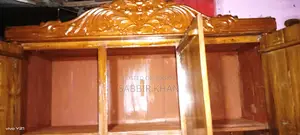 Teak wood wardrobe for sale.