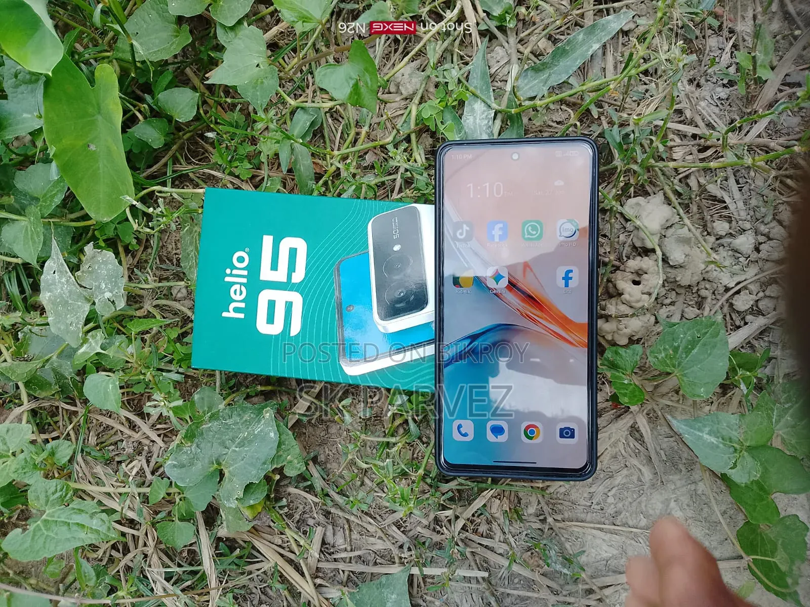 New Helio 128 GB Black
