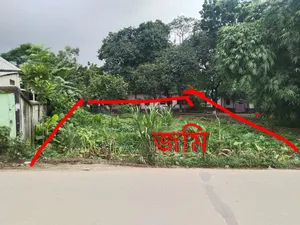 10 decimal land for sale by the road in Shoildubi village, Kashimpur!!