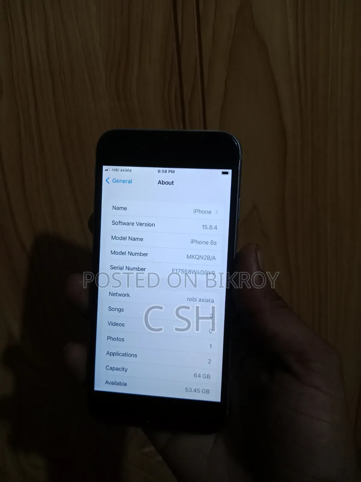 Apple iPhone 6s 64 GB White