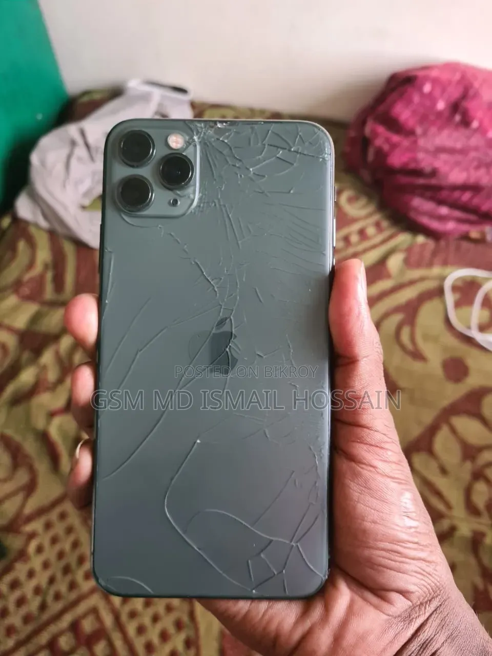 অ্যাপল আইফোন ১১ প্রো ম্যাক্স ২৫৬ জিবি ব্ল্যাক