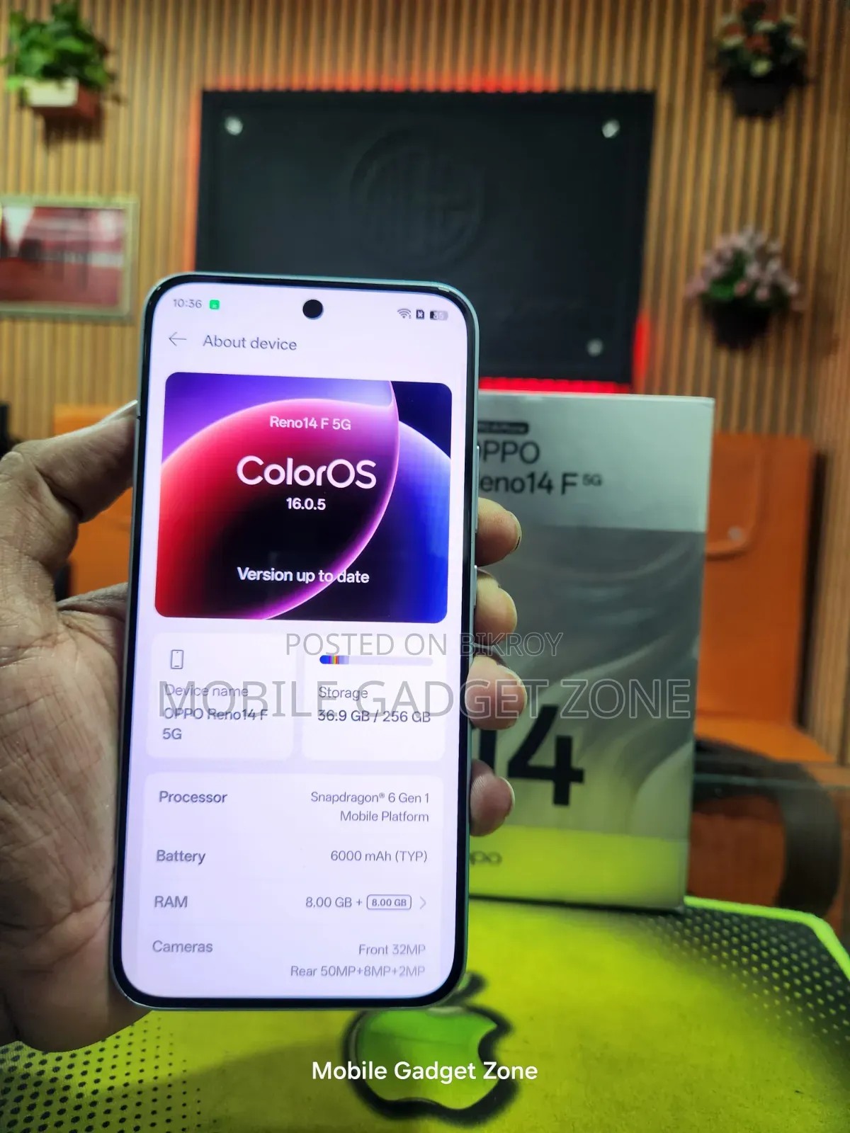 Oppo Reno14 F 256 GB White
