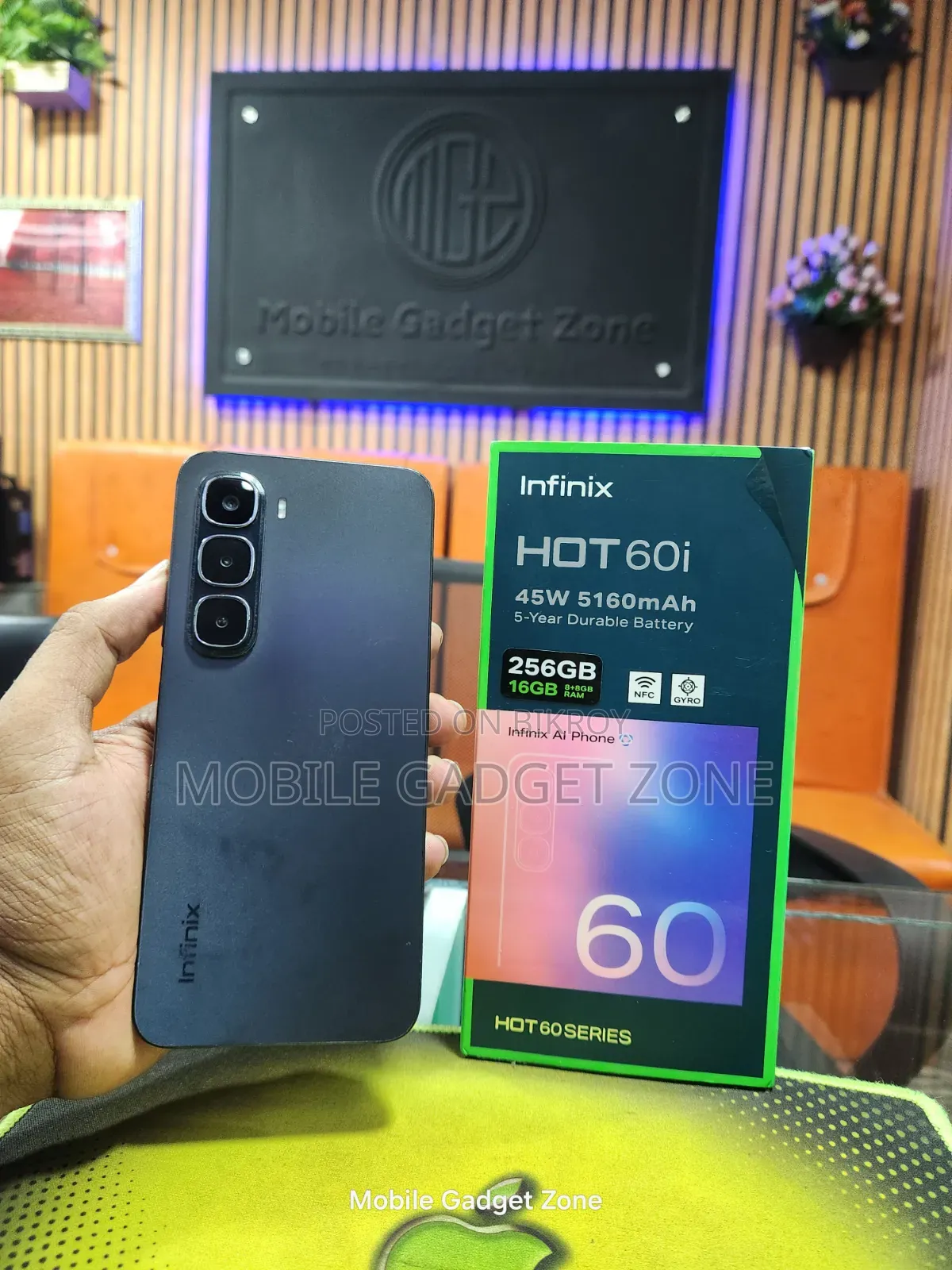 Infinix Hot 60i 256 GB Black