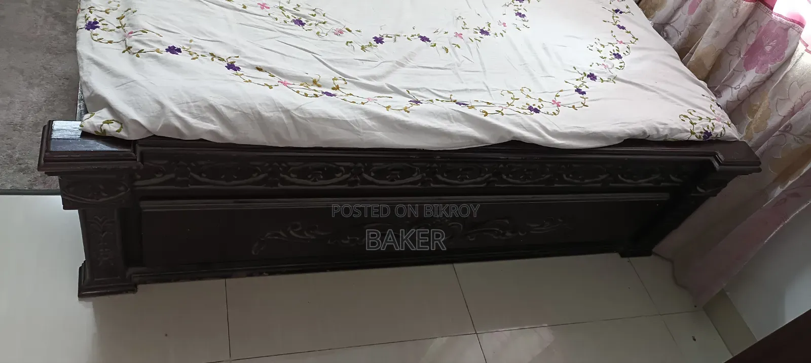 Teak Wood Bed
