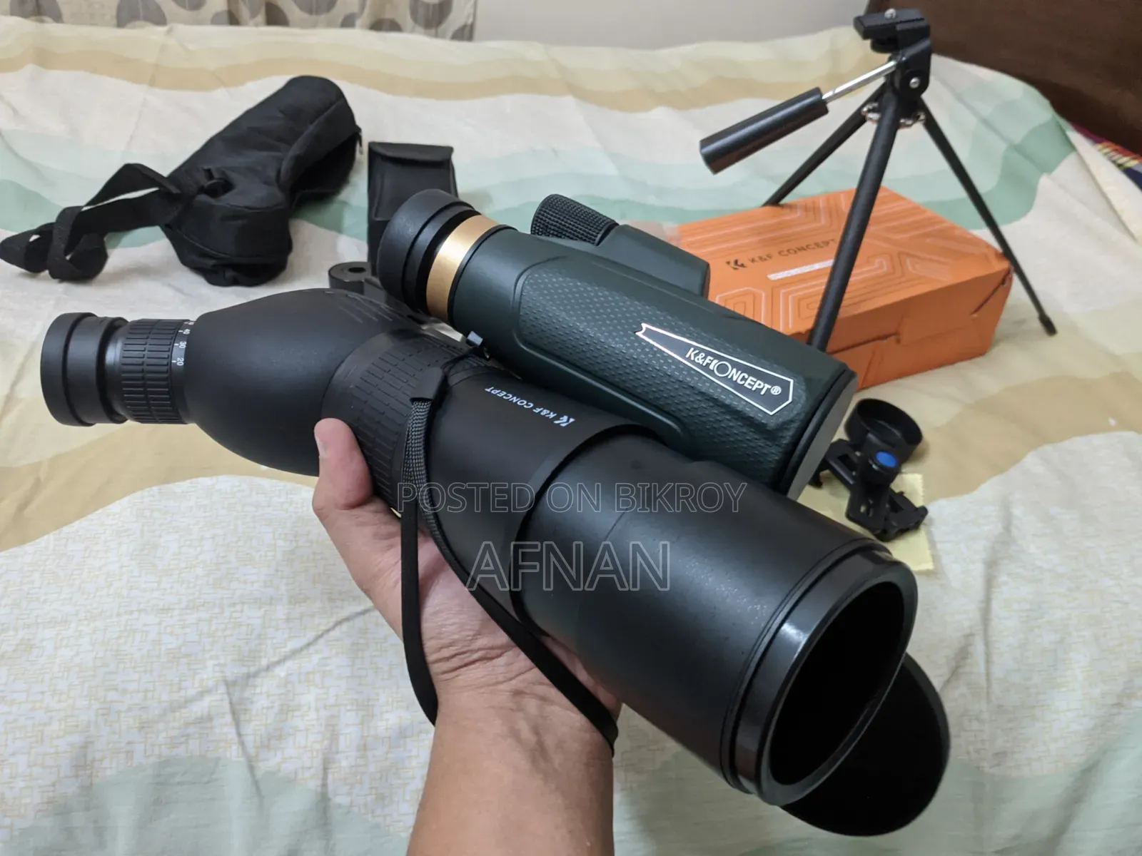Monocular: K F Concept Kf33.033 Professional Bird Watching Telescope