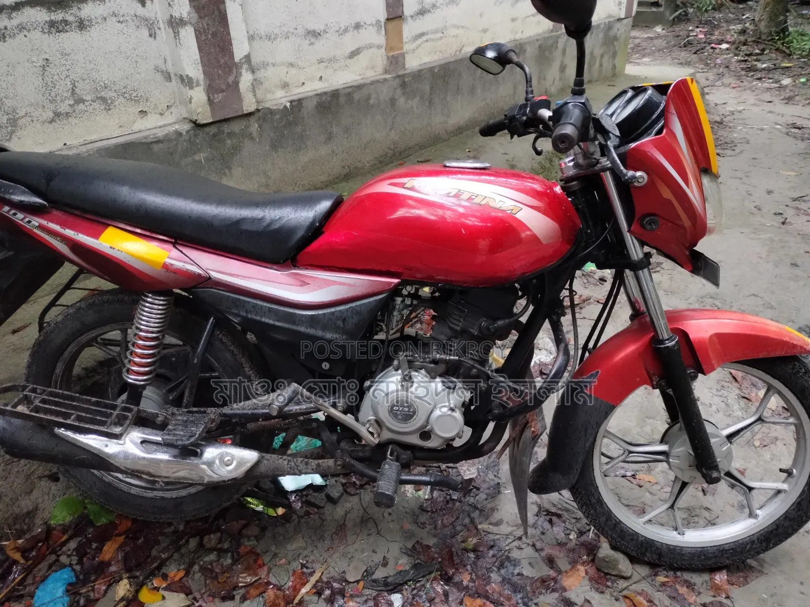 Bajaj Platina 100 2018 Red