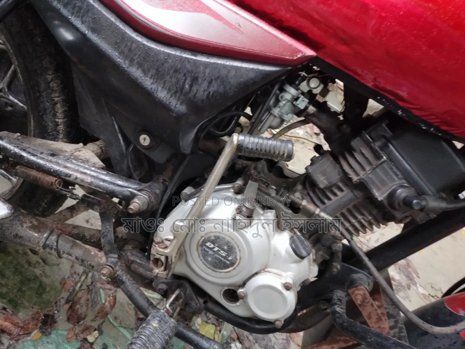 Bajaj Platina 100 2018 Red