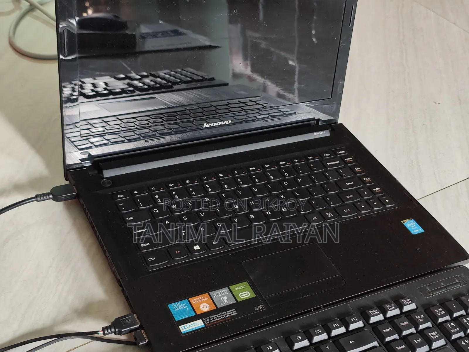 Laptop Lenovo G40 8GB Intel Core I3 SSD 256GB