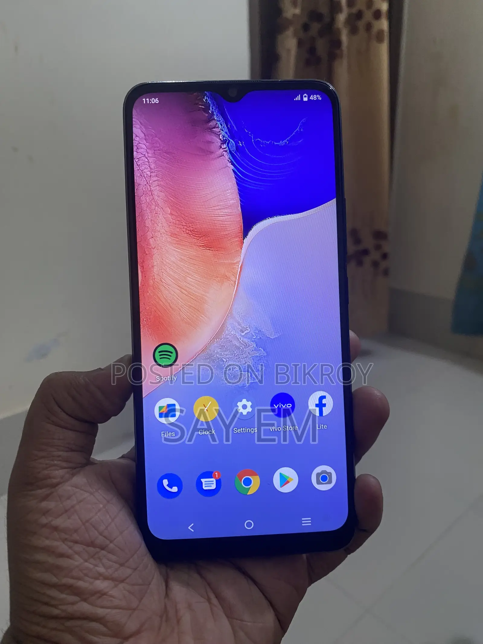 Vivo Y01 32 GB Black
