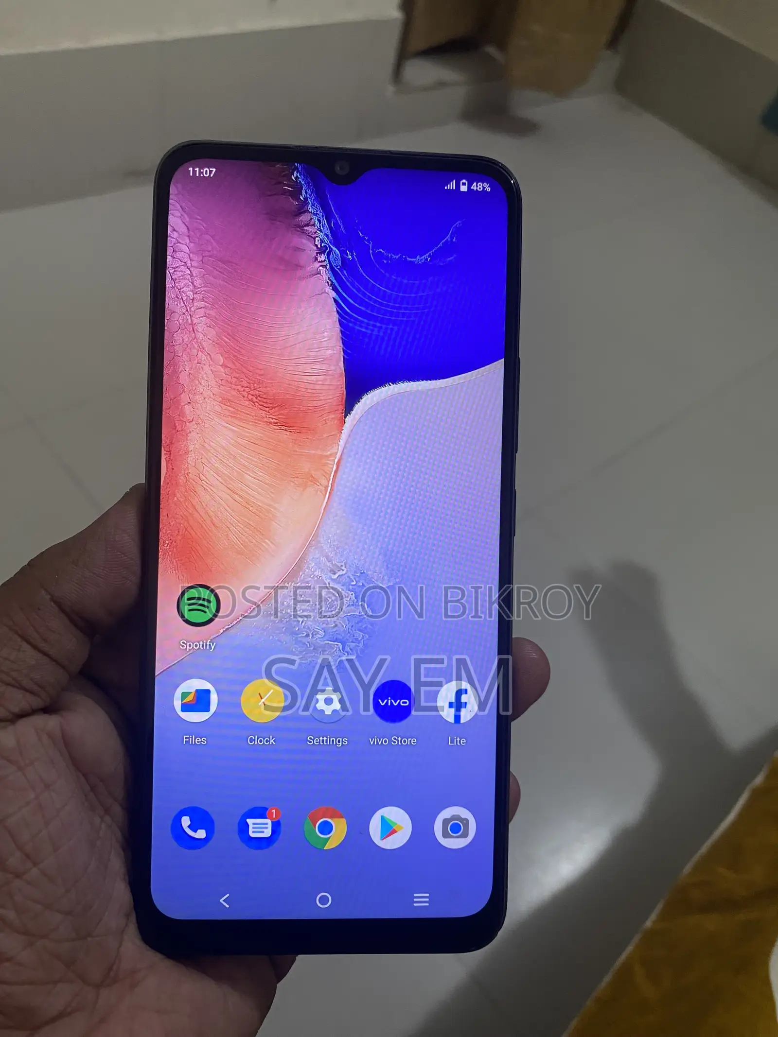 Vivo Y01 32 GB Black