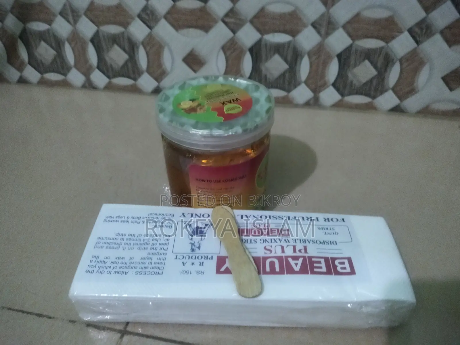 Honey Lemon Cold Wax