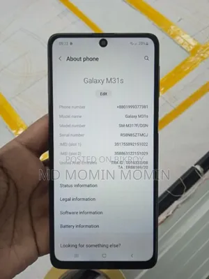 স্যামসাং গ্যালাক্সি এম৩১এস ১২৮ জিবি পার্পল