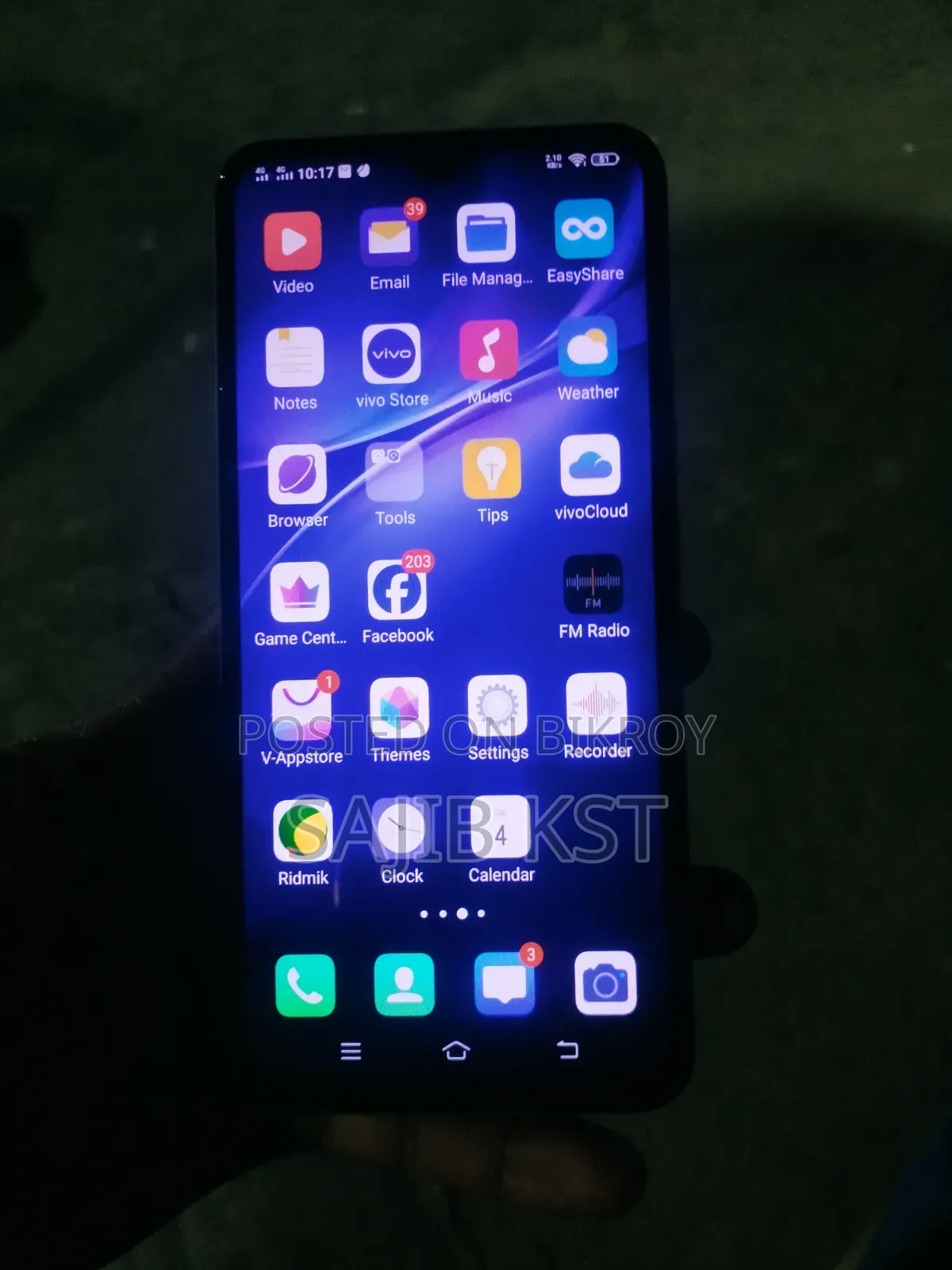 Vivo Y19 128 GB Blue