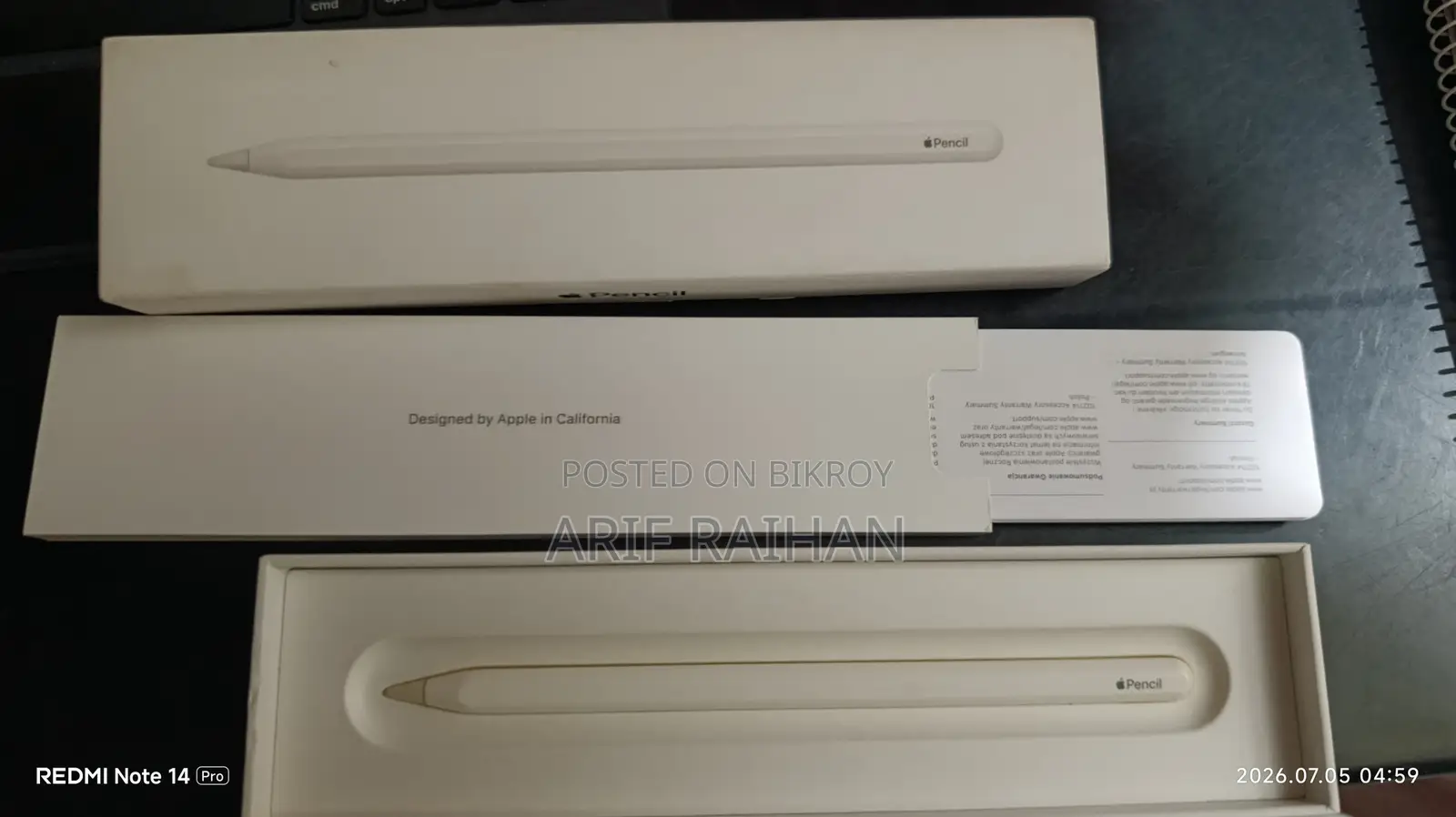 Apple Pencil 2nd Generation