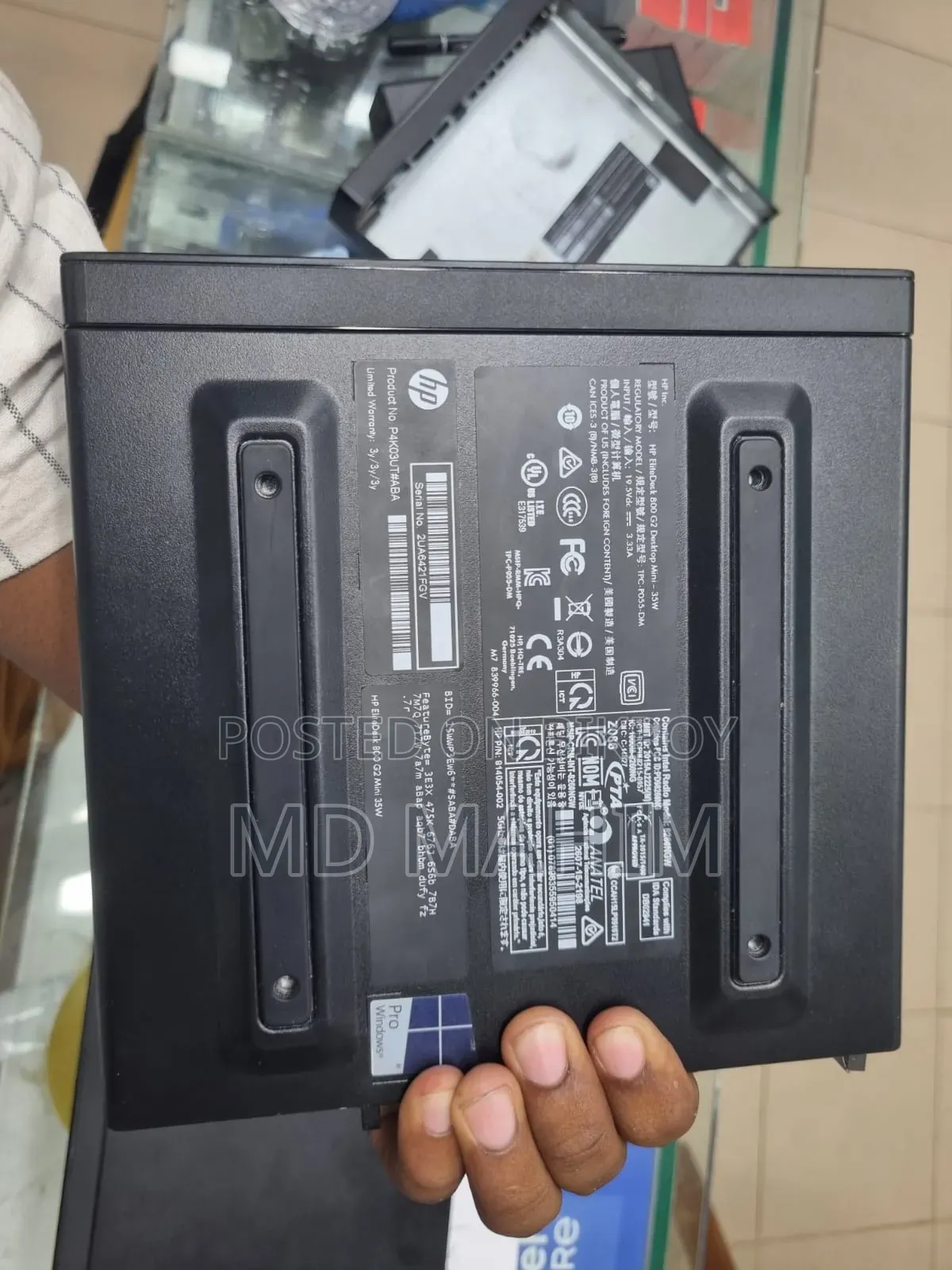 Desktop Computer HP ProDesk 600 G1 8GB Intel Core i5 SSD 128GB