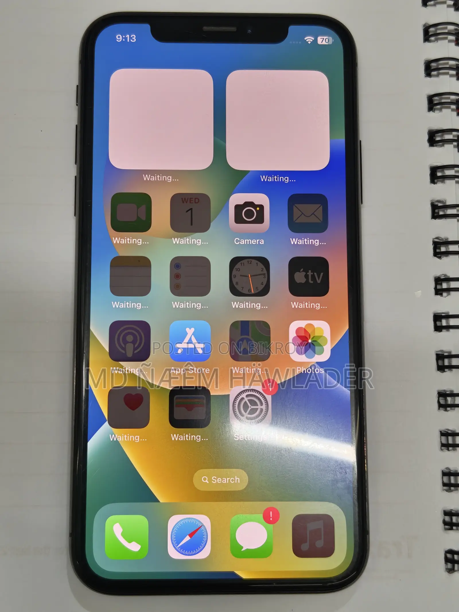 Apple iPhone X 256 GB Black