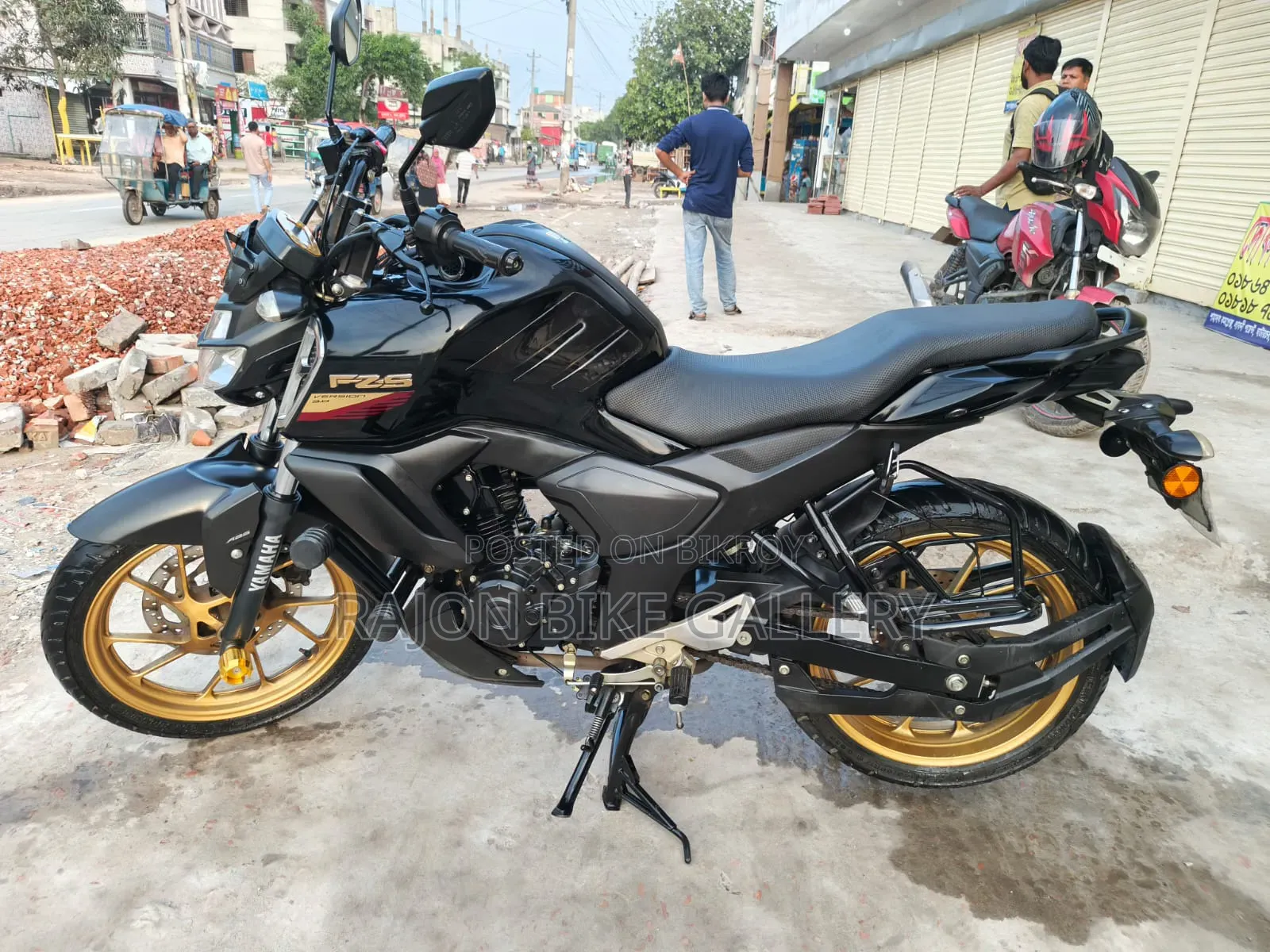 New Yamaha FZS V3 2024 Black