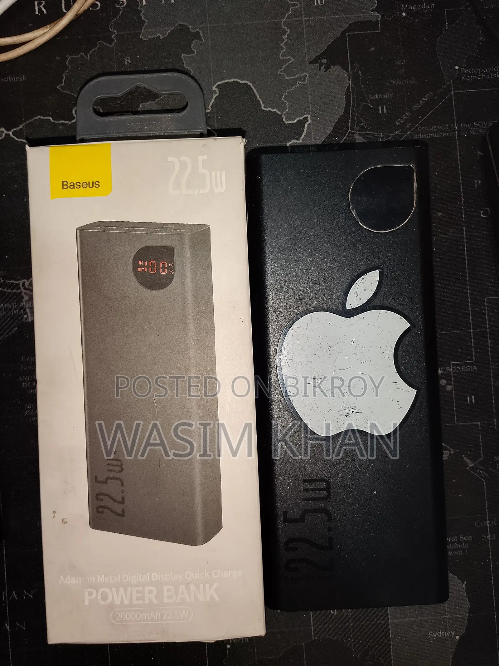 Baseus Adaman 20000mAh 22.5W Fast Charging Power Bank (Used 2 Months)