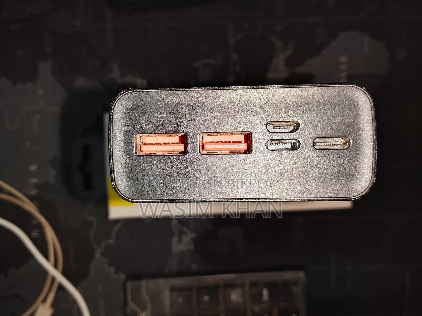 Baseus Adaman 20000mAh 22.5W Fast Charging Power Bank (Used 2 Months)