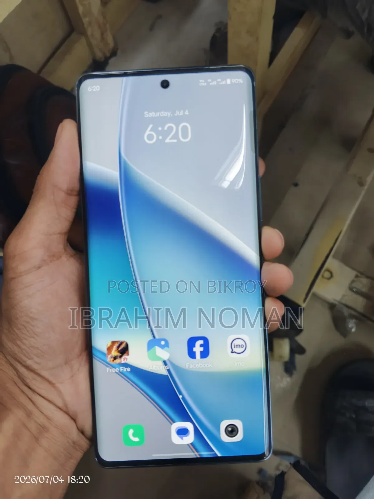 Vivo V30e 256 GB Blue