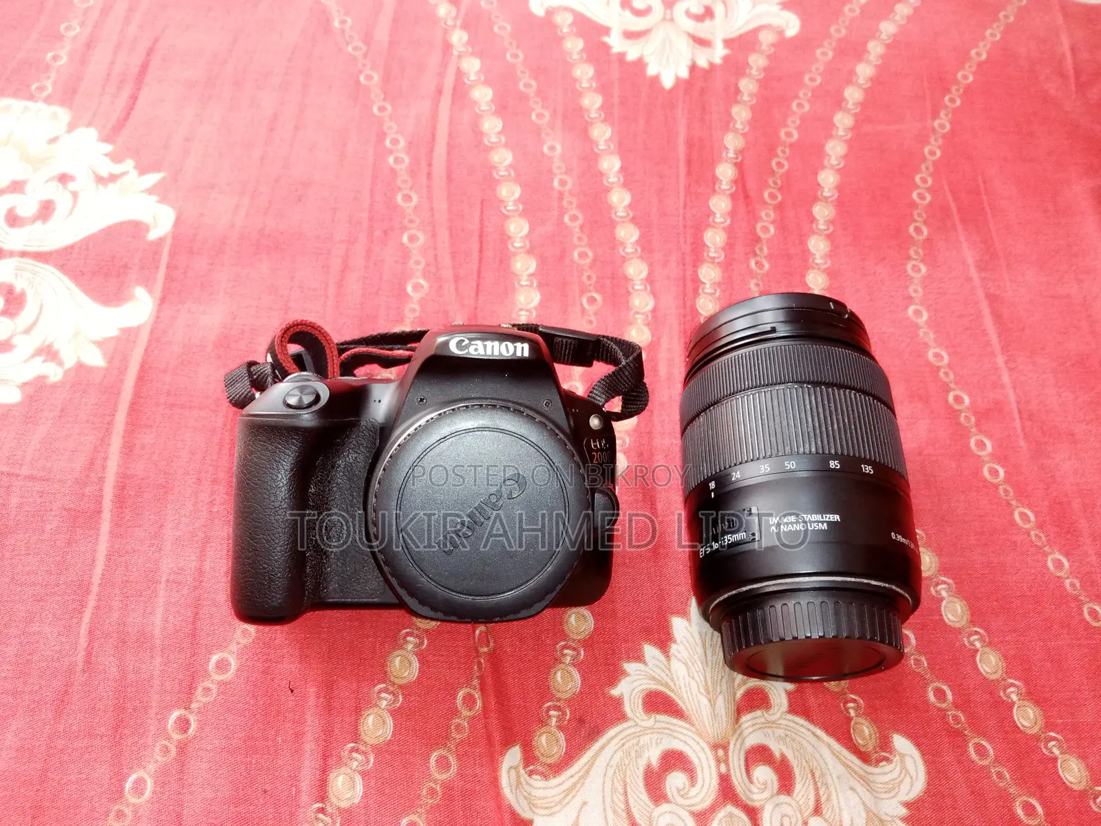 Canon Eos 200d Dslr Camera (Excellent Condition)