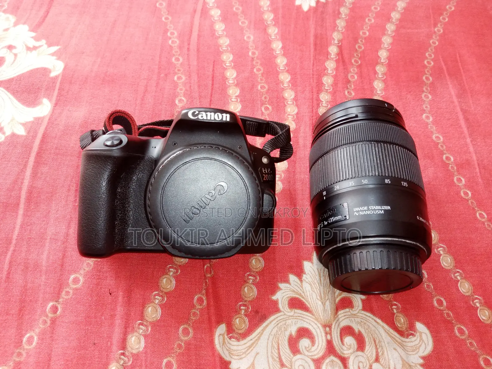 Canon Eos 200d Dslr Camera (Excellent Condition)