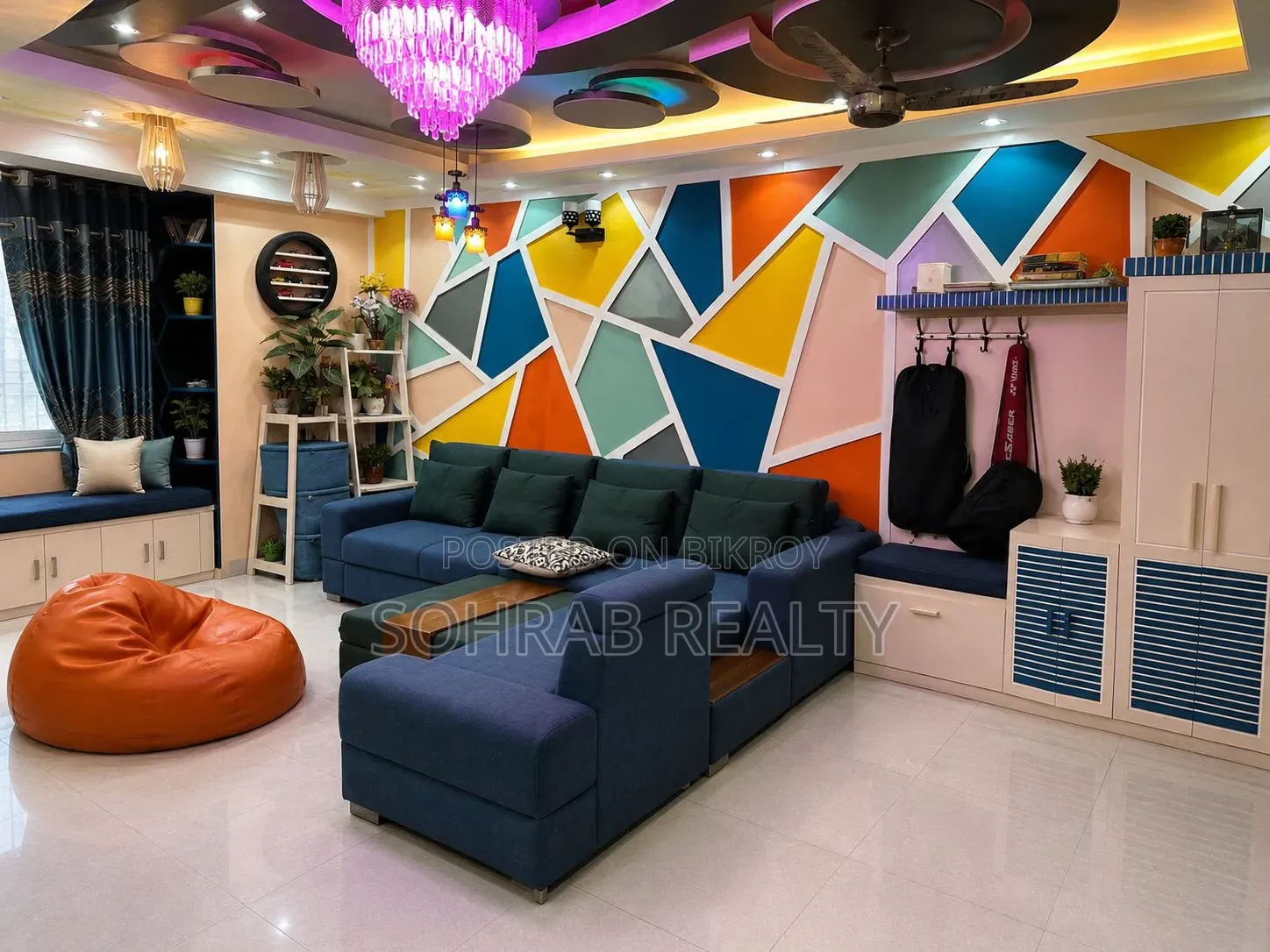 উত্তরায় সোহরাব রিয়েলটিতে ৩ বেডরুমের অ্যাপার্টমেন্ট বিক্রির জন্য
