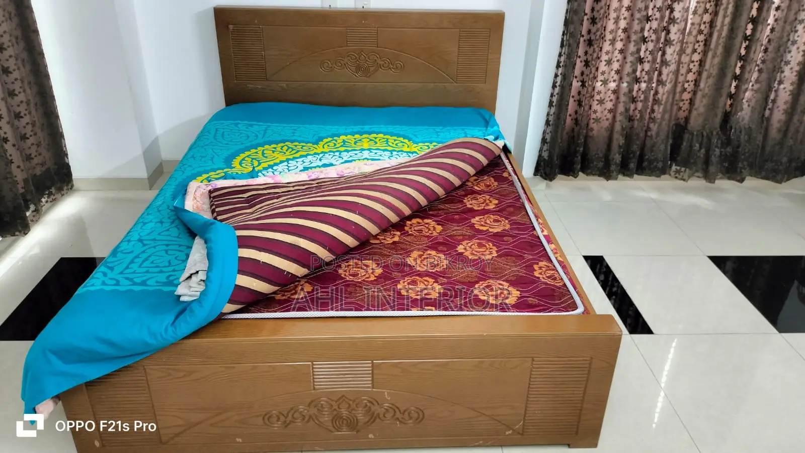 King Size Bed 5'x7'