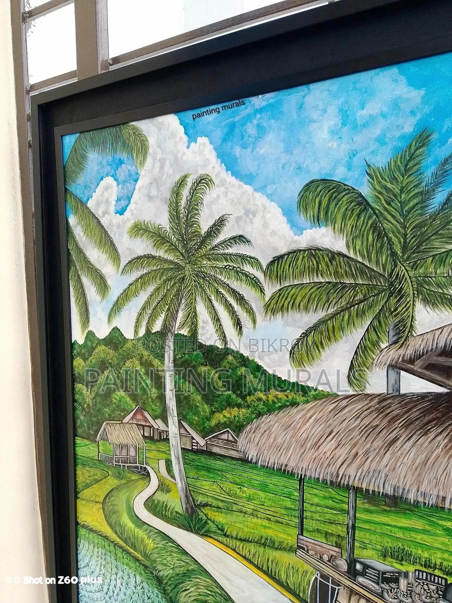 ক্যানভাস হ্যান্ড পেইন্টিং