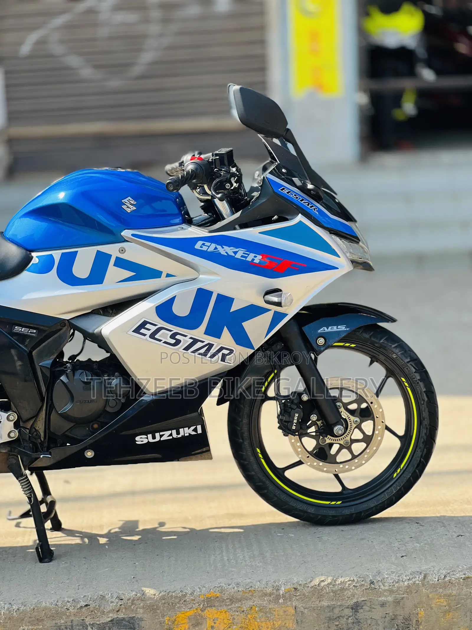 Suzuki Gixxer SF FI 2024 Blue