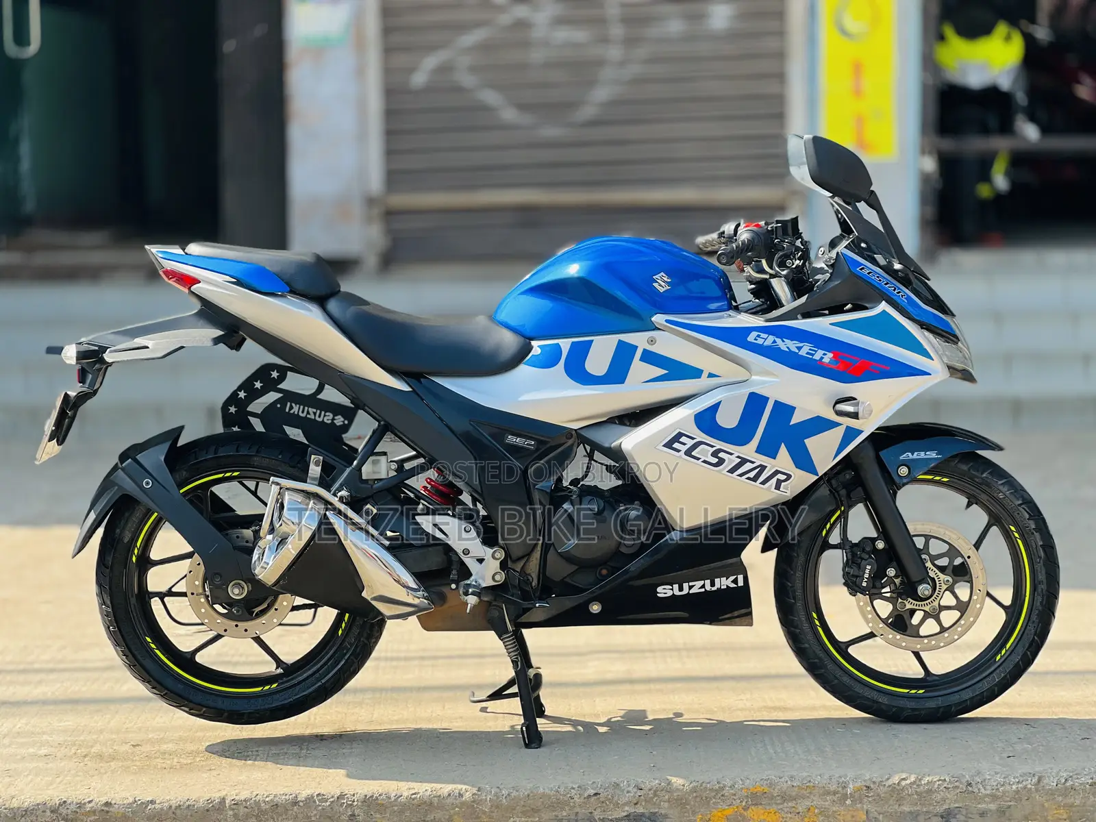 Suzuki Gixxer SF FI 2024 Blue