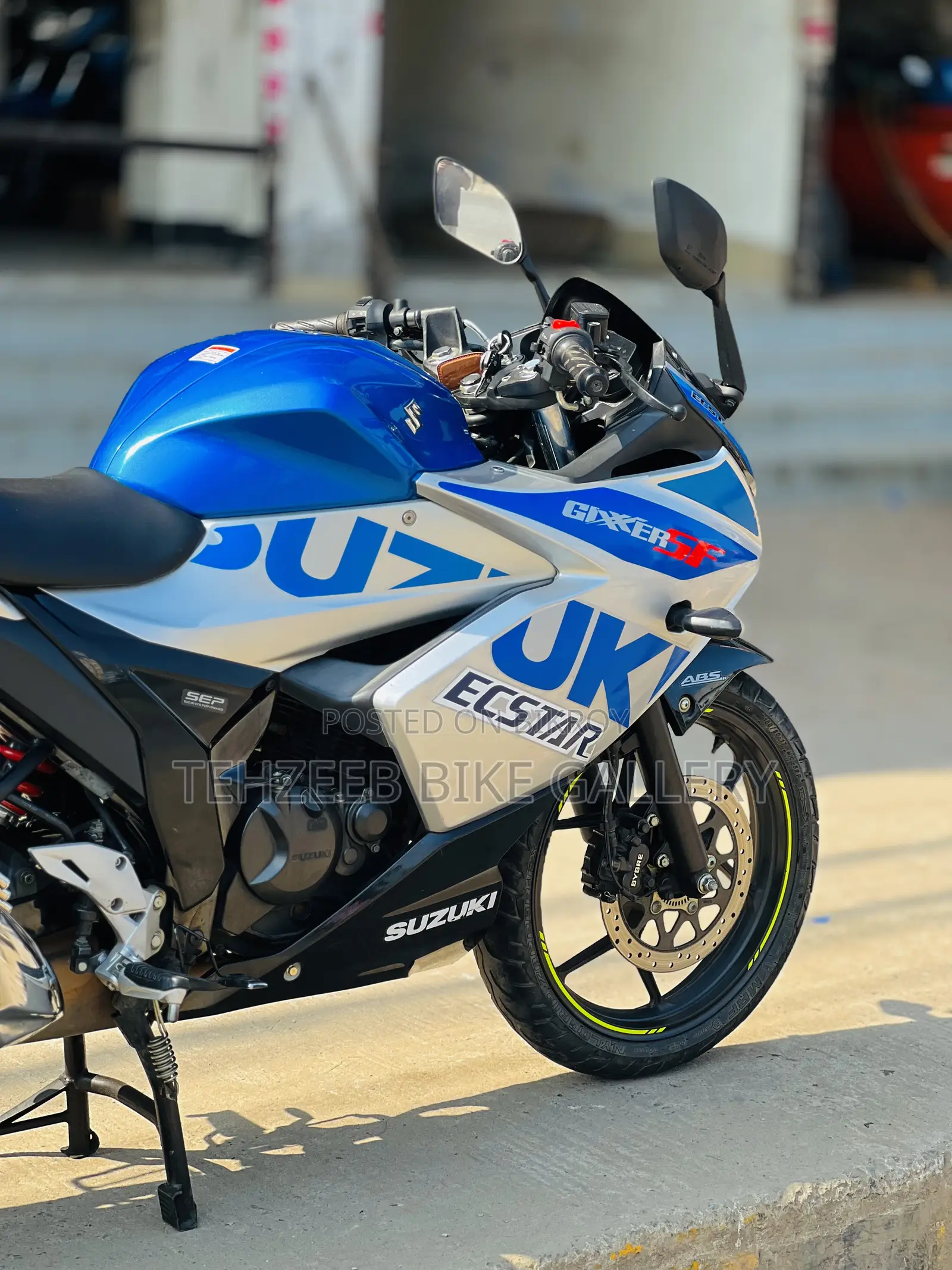 Suzuki Gixxer SF FI 2024 Blue