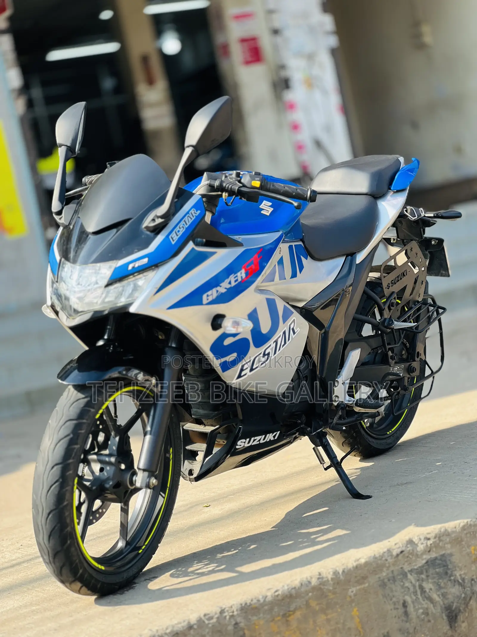 Suzuki Gixxer SF FI 2024 Blue