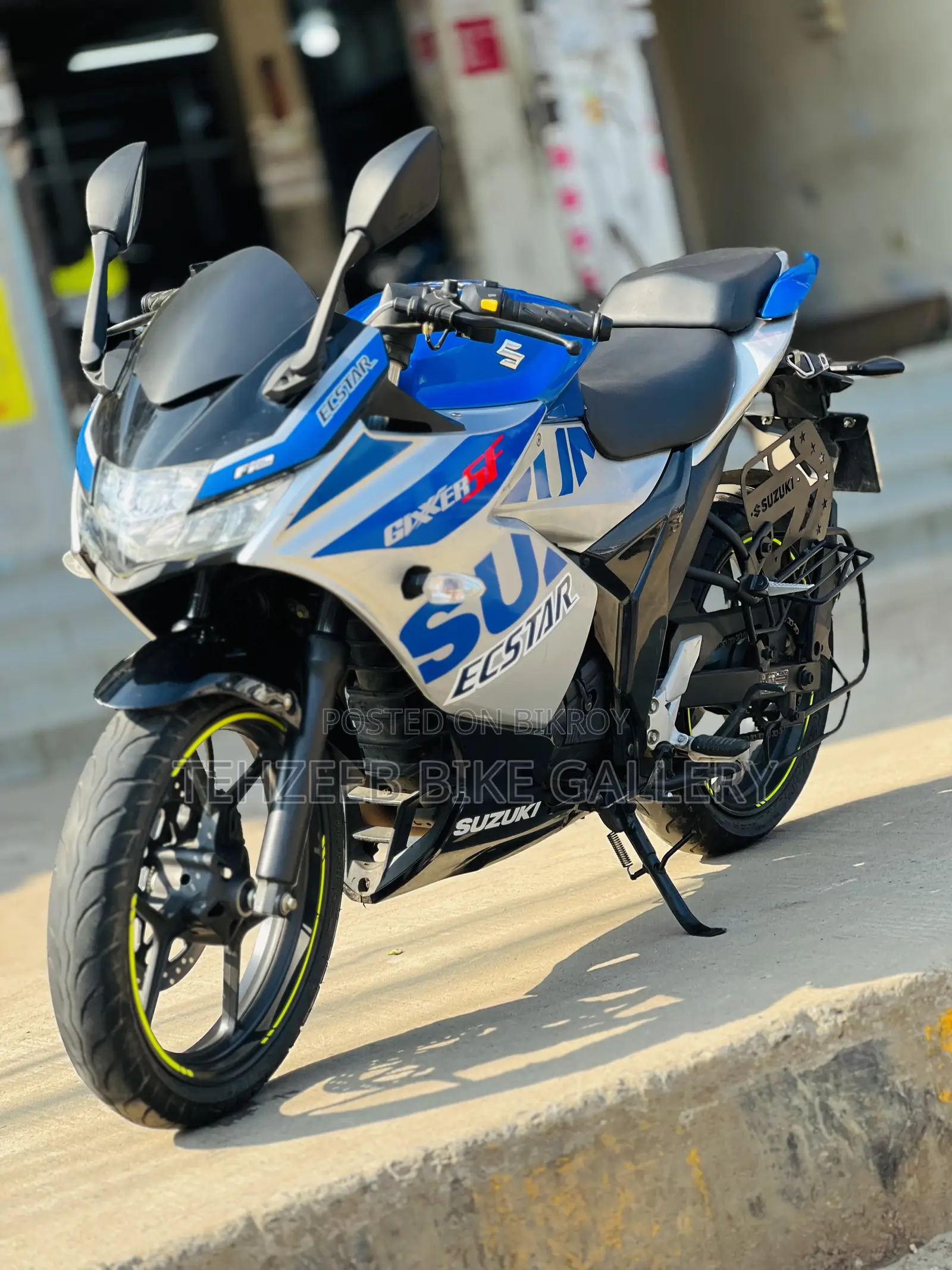 Suzuki Gixxer SF FI 2024 Blue
