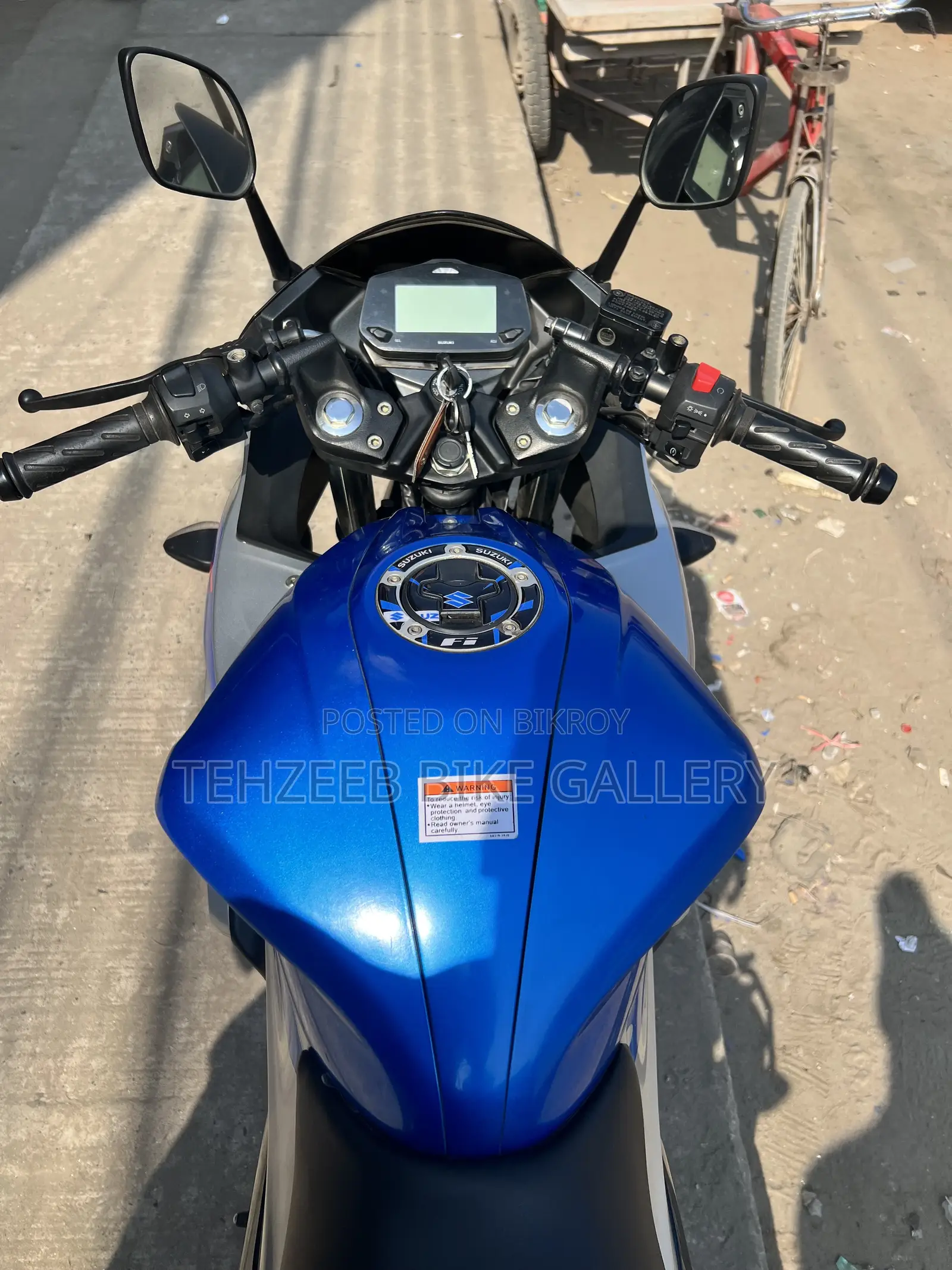 Suzuki Gixxer SF FI 2024 Blue