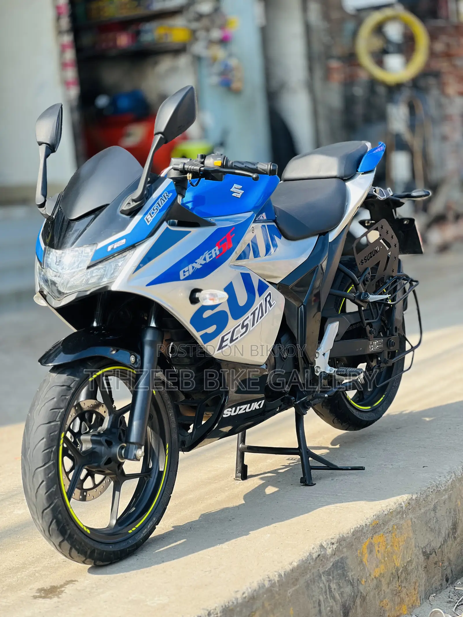 Suzuki Gixxer SF FI 2024 Blue