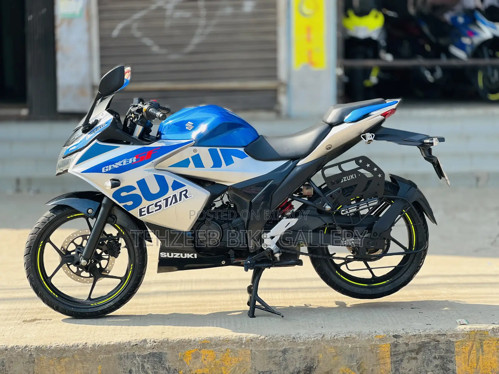 Suzuki Gixxer SF FI 2024 Blue