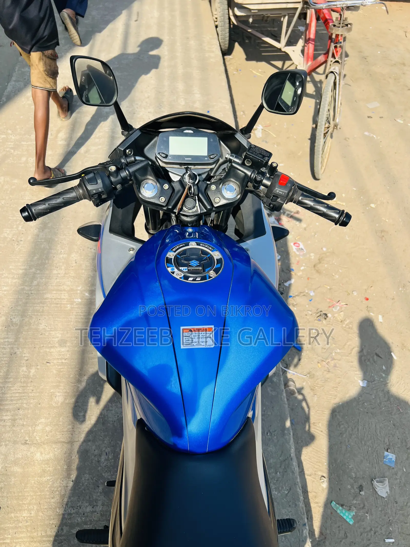 Suzuki Gixxer SF FI 2024 Blue