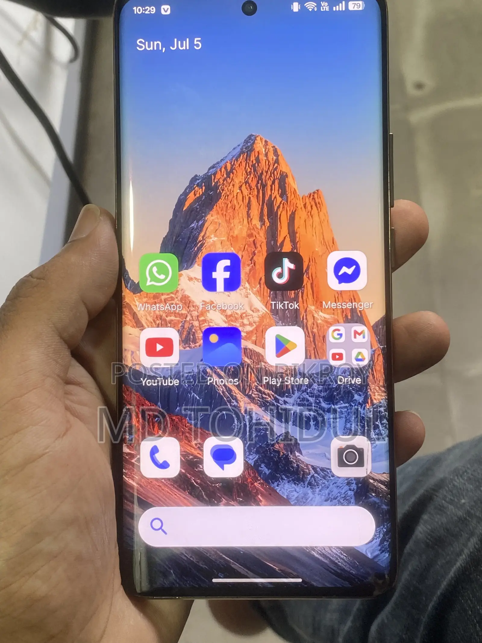 Realme 11 Pro+ 256 GB Rose Gold
