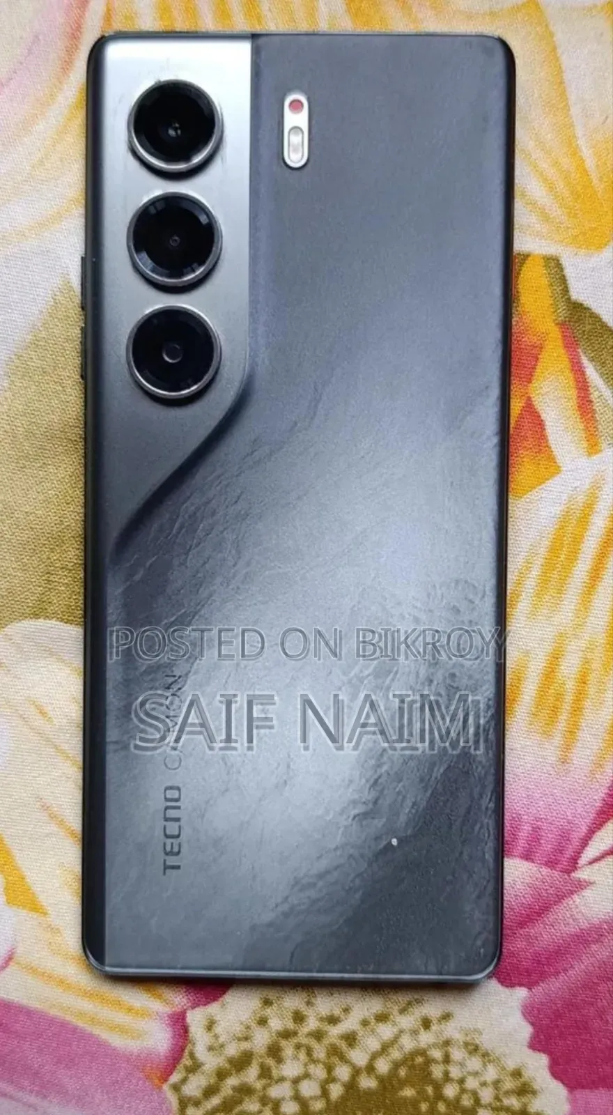 Tecno Camon 40 Pro 4G 256 GB Black